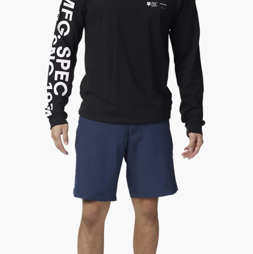 Pantalón Corto Híbrido Fox Essex Tech Stretch - Heather Deep Cobalt (HTR DP CBLT)