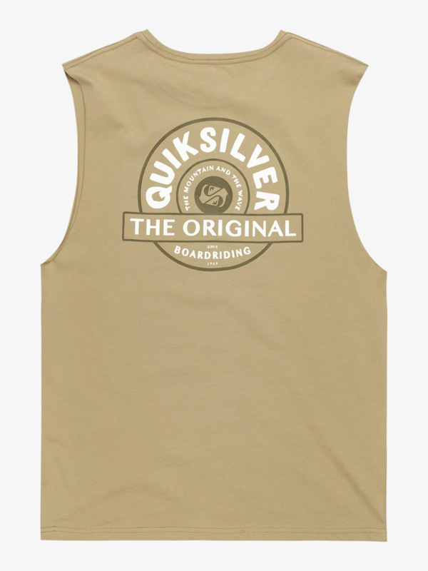 Camiseta Sin Mangas Quiksilver Ev Summer Road - Aloe (tmz0)