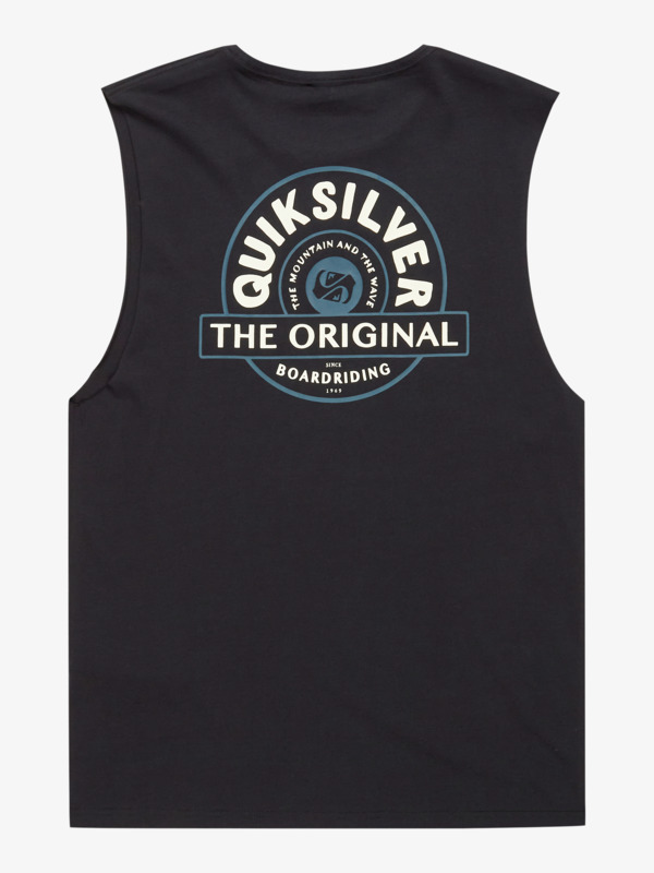 Camiseta Sin Mangas Quiksilver Ev Summer Road - Black (kvj0)