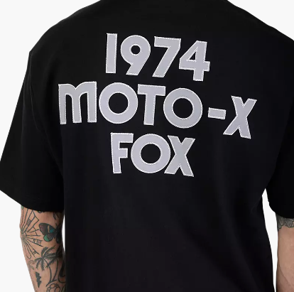 Camiseta Fox Overside Moto X - Black