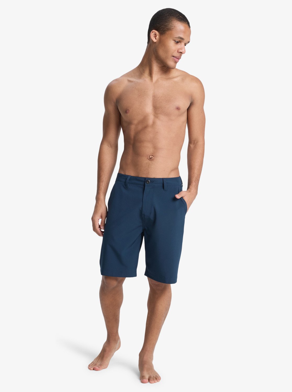 Pantalón Corto Hibrido Quiksilver Union 20&quot; - Dark Navy (ktp0)