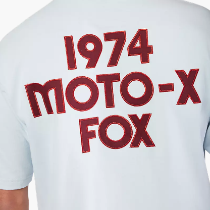 Camiseta Fox Overside Moto X - Azul Pálido (PL BLU)