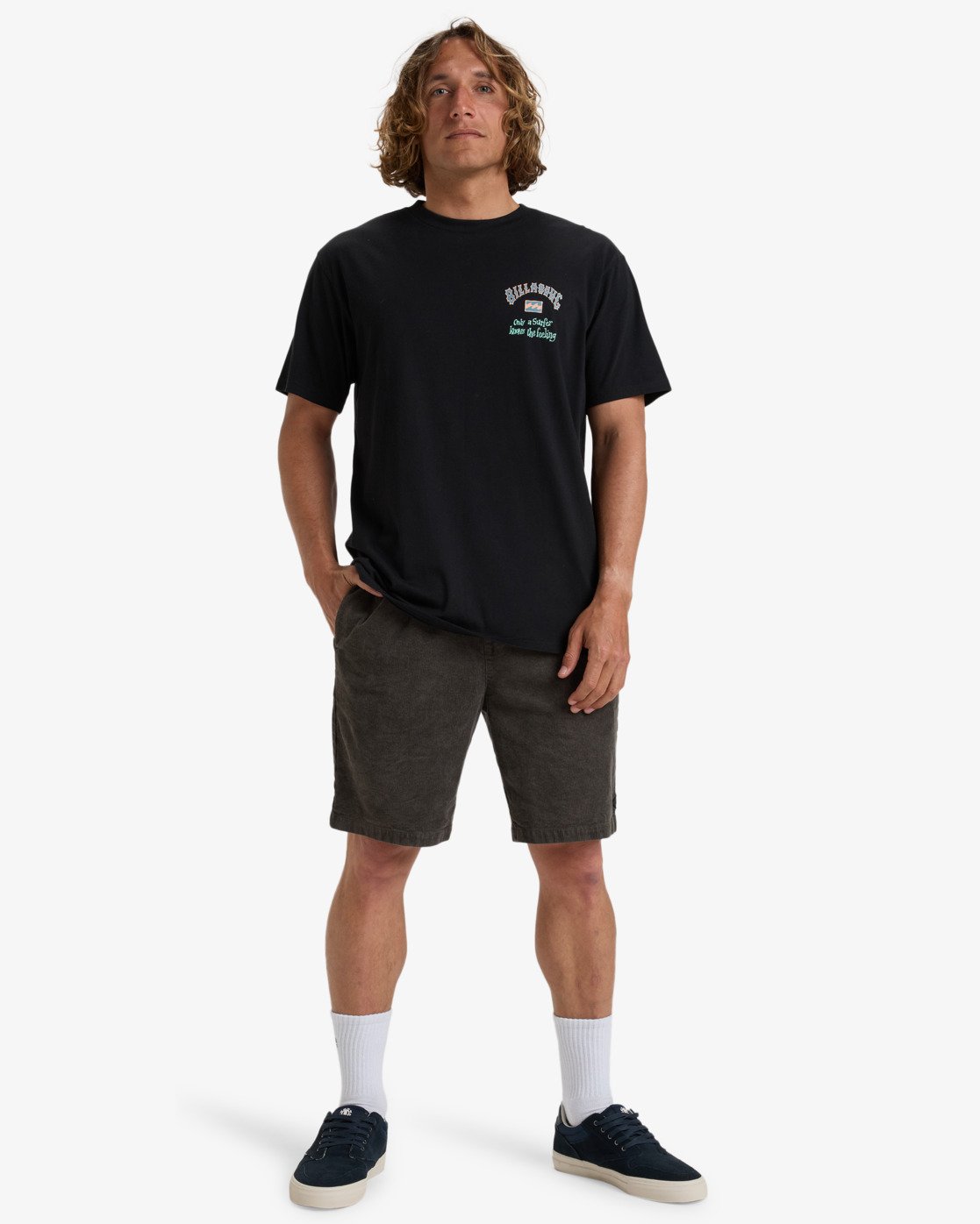 Camiseta Billabong Know The Feeling - Black (BLK)