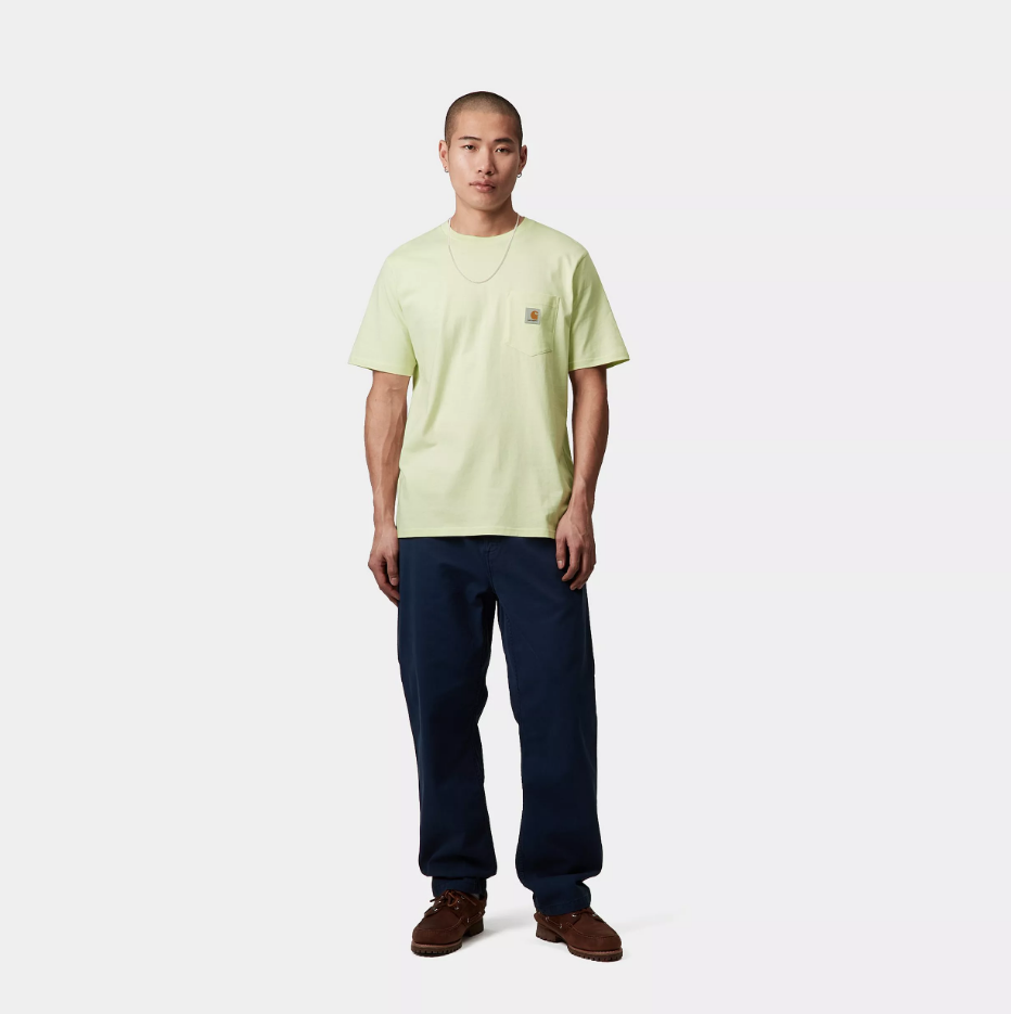 Camiseta Carhartt WIP Pocket - Air Green