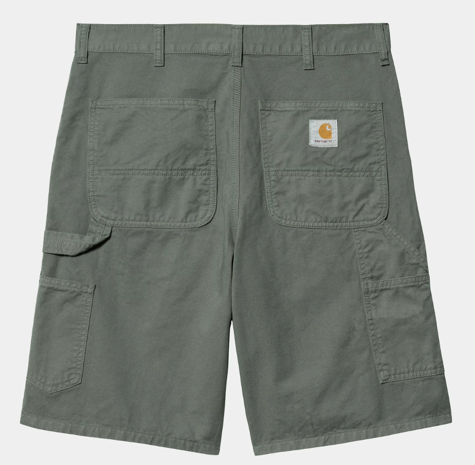 Pantalon Corto Carhartt WIP Single Knee - Park Garment Dyed
