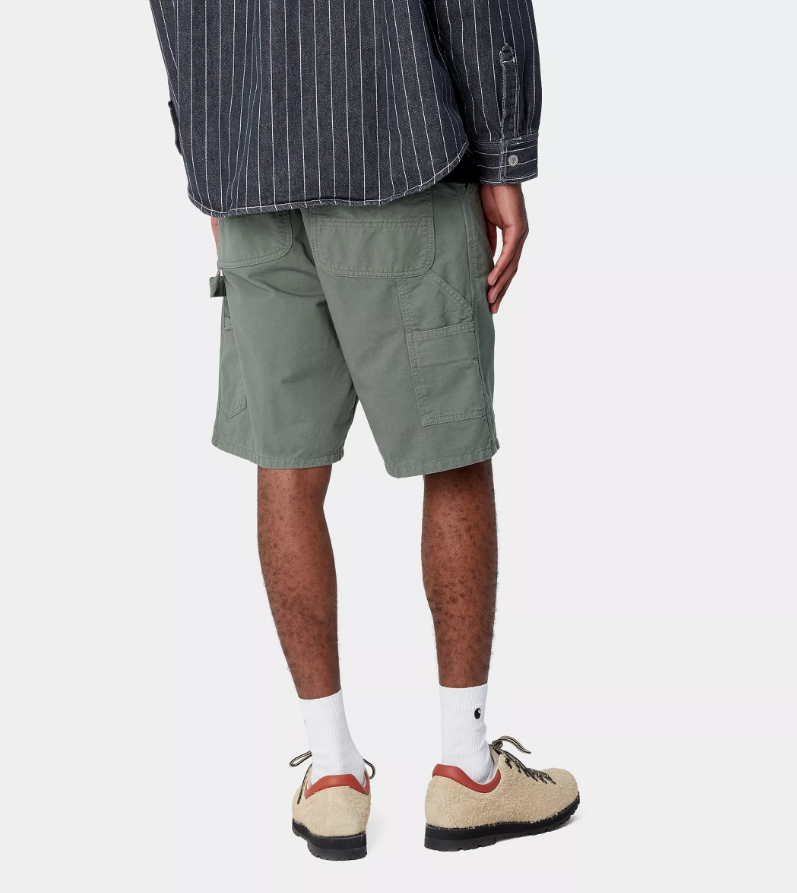 Pantalon Corto Carhartt WIP Single Knee - Park Garment Dyed