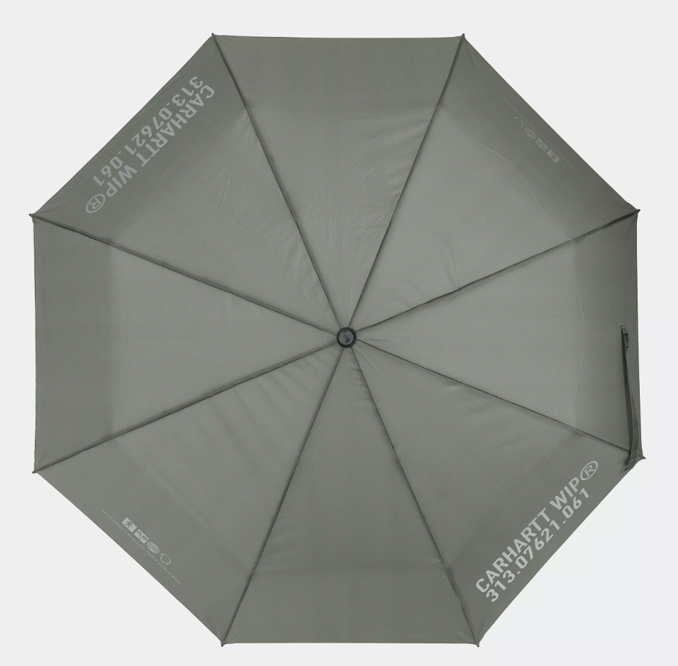 Paraguas Carhartt WIP Tour Umbrella - Smoke Green/Reflective