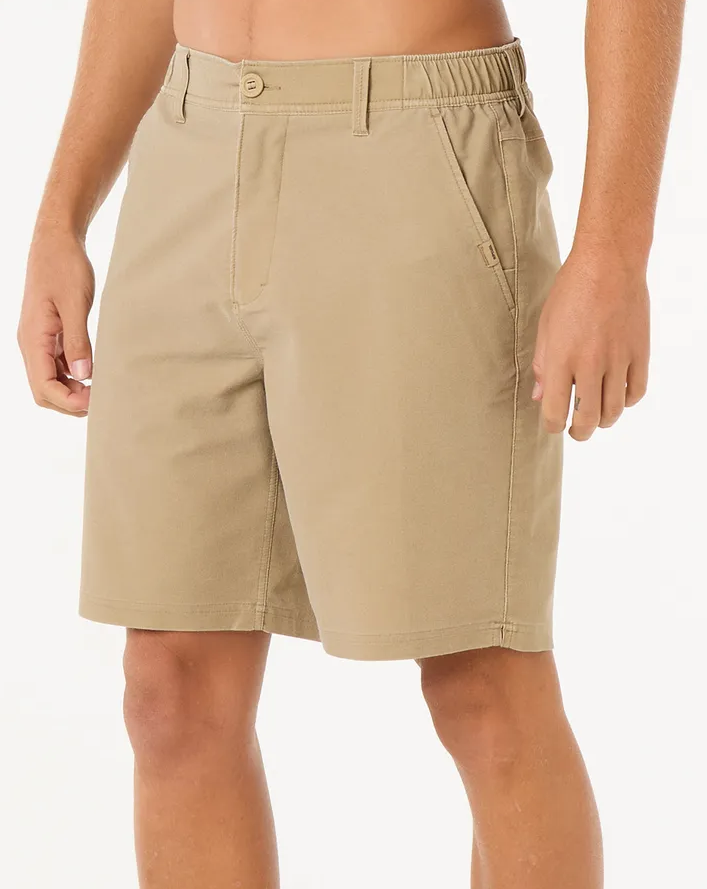 Pantalón Corto Rip Curl Boardwalk Cord - Khaki