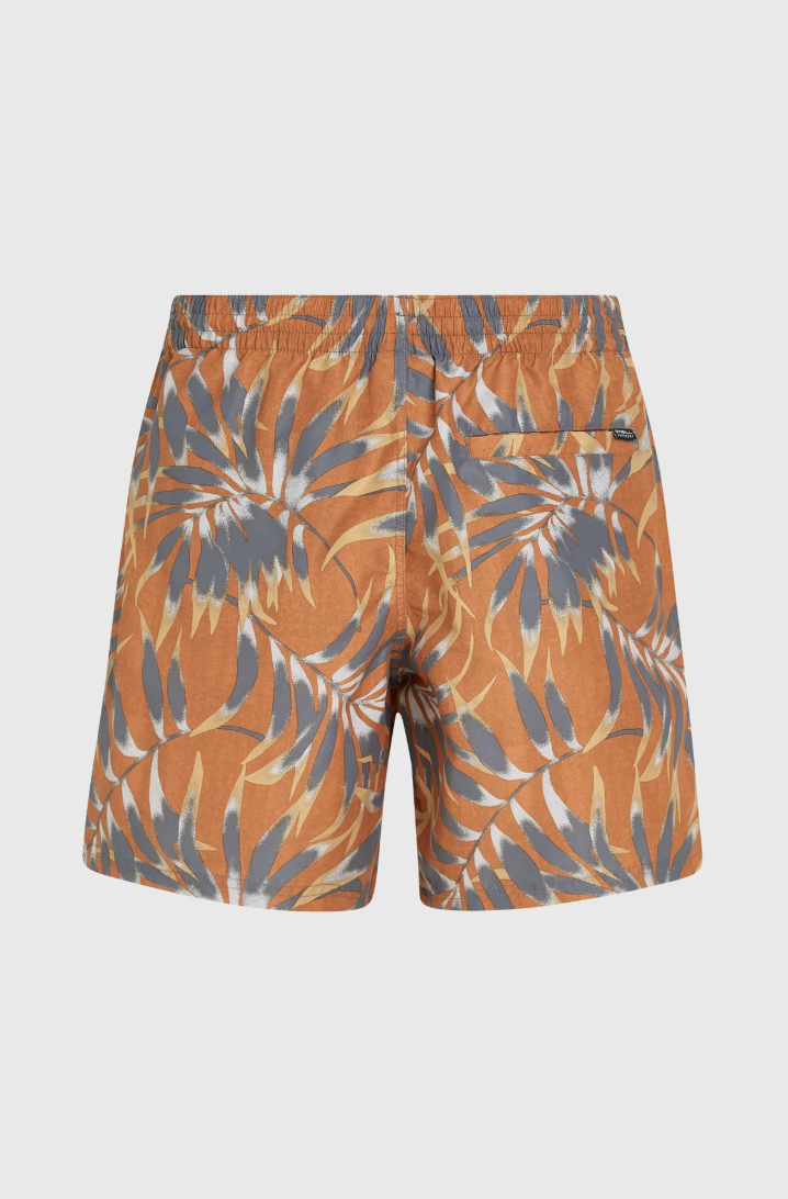 Bañador O'neill Cali Floral 16'' - Orange Dipped Leaves