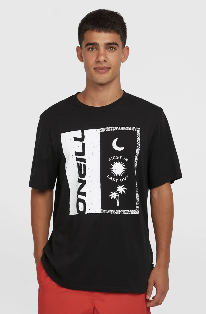 Camiseta O'neill Front Print - Black Out