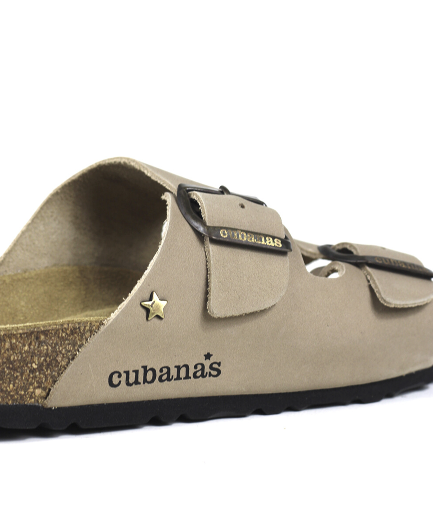 Sandalias Cubanas Comporta Amalia 100 -  Beige