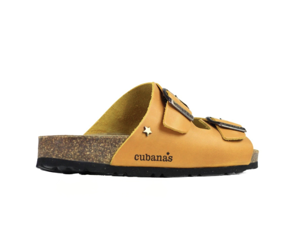 Sandalias Cubanas Comporta Amalia 100 - Yellow