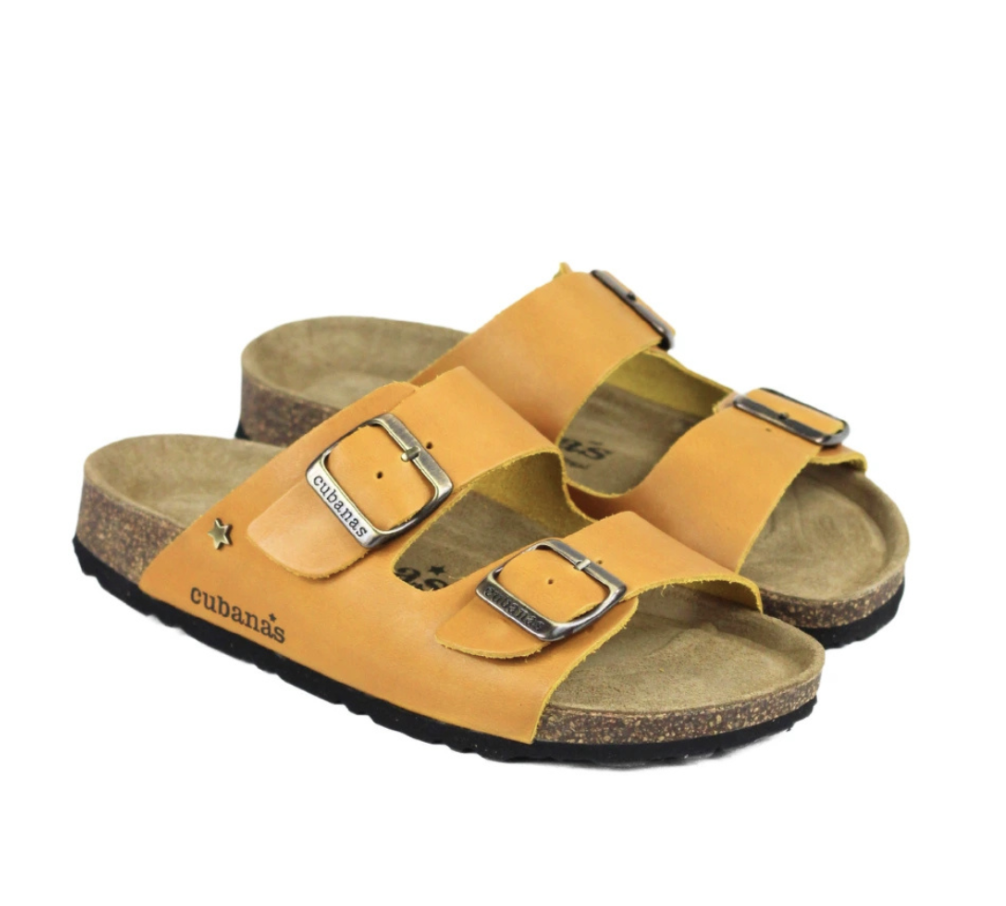Sandalias Cubanas Comporta Amalia 100 - Yellow
