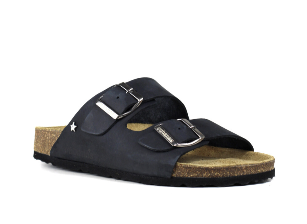 Sandalias Cubanas Comporta Amalia 100 -  Black