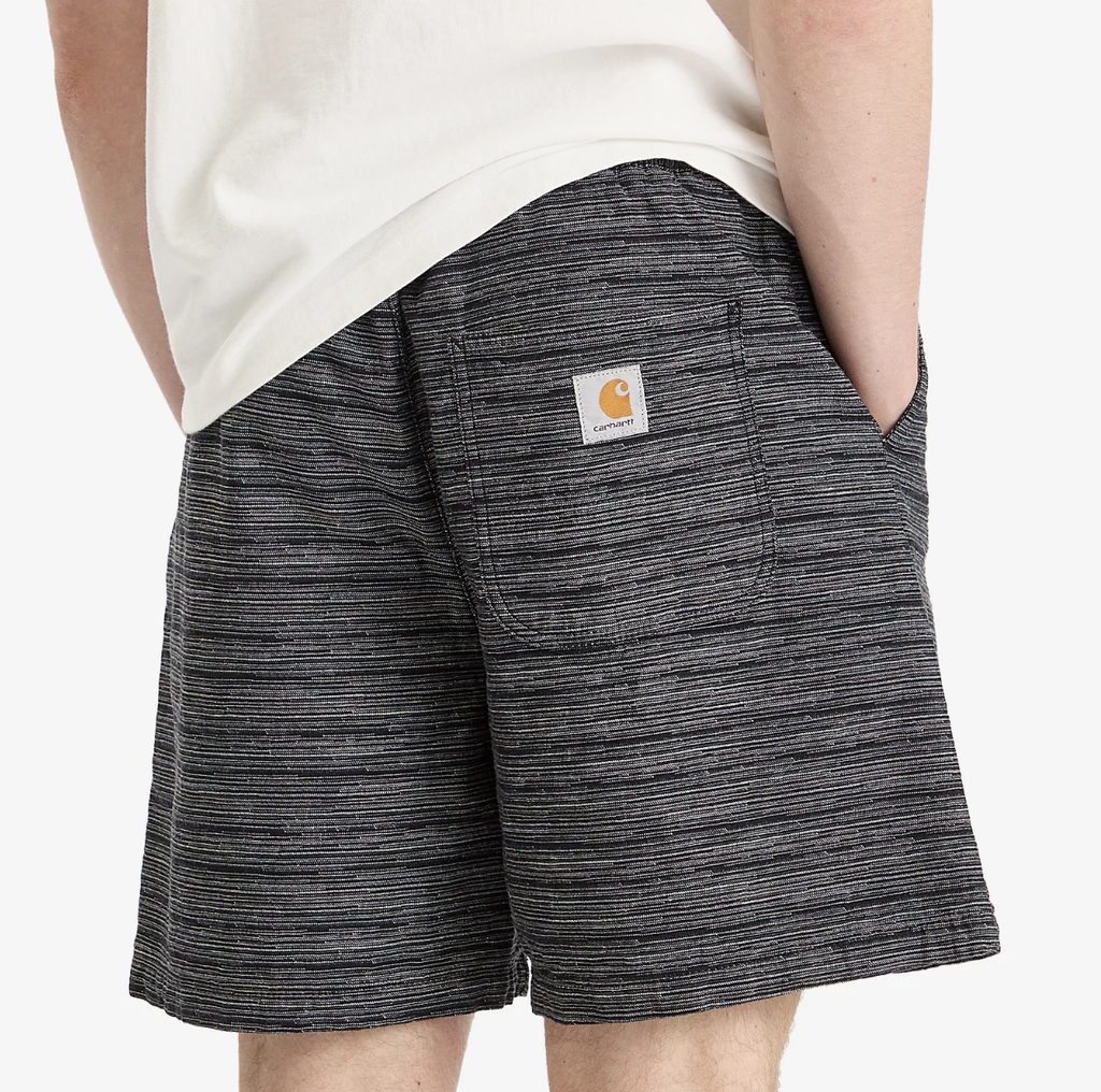 Pantalón Corto Carhartt WIP Gellar - Gellar Stripe/Black