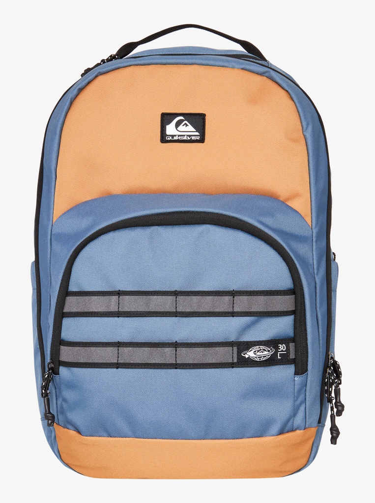 Mochila Quiksilver Schoolie 3.0 - Almond/China Blue (cmd0)