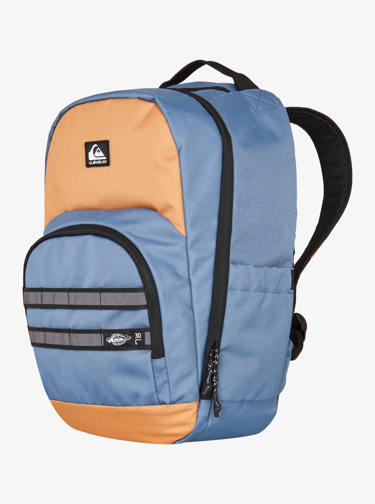 Mochila Quiksilver Schoolie 3.0 - Almond/China Blue (cmd0)