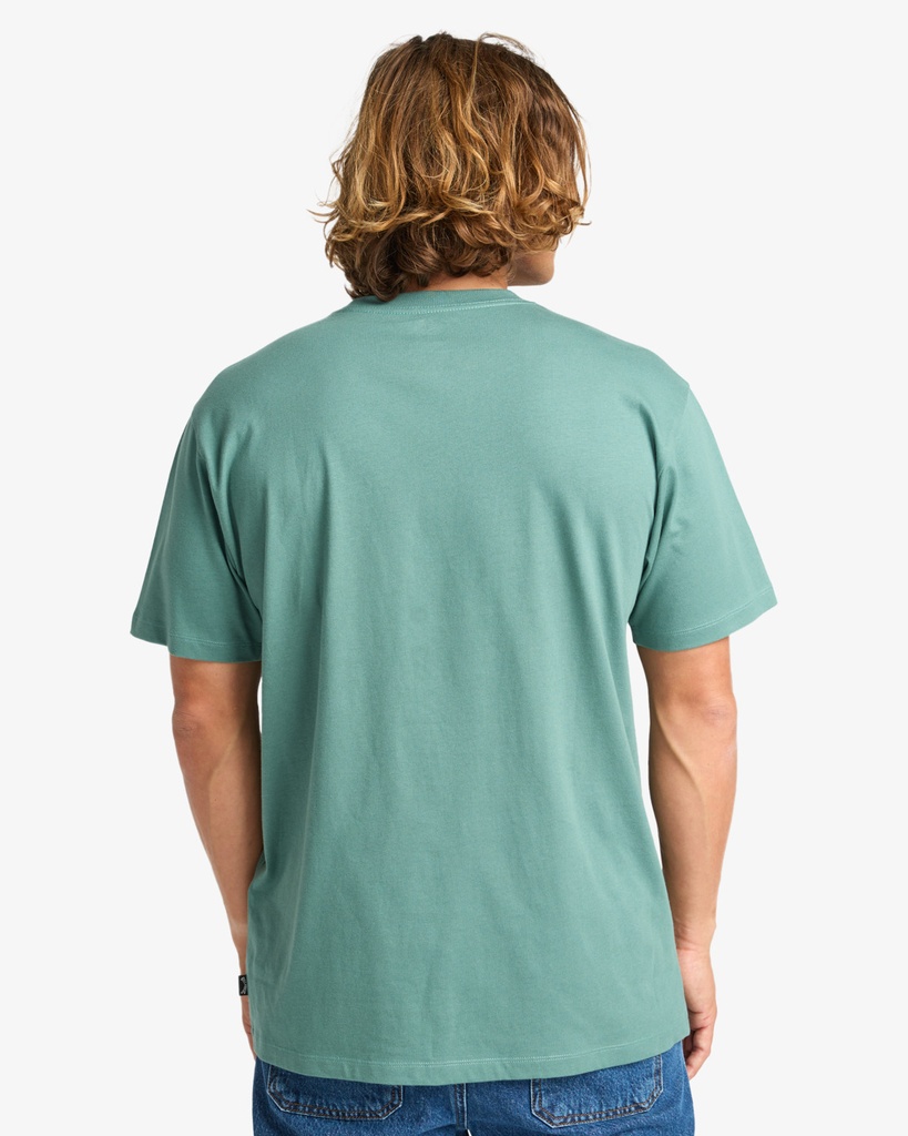 Camiseta Billabong Arch Crew - Sagebrush (bmr0)