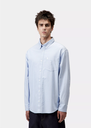 Camisa Carhartt WIP L/S  Cassel - Cassel Stripe, Bleach/White