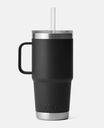 Taza con Pajita Yeti Rambler 25 oz (739 ml) - Black