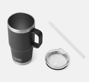 Taza con Pajita Yeti Rambler 25 oz (739 ml) - Black