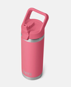 Botella con Tapa de Pajita Yeti Rambler 18 oz (532 ml) - Tropical Pink