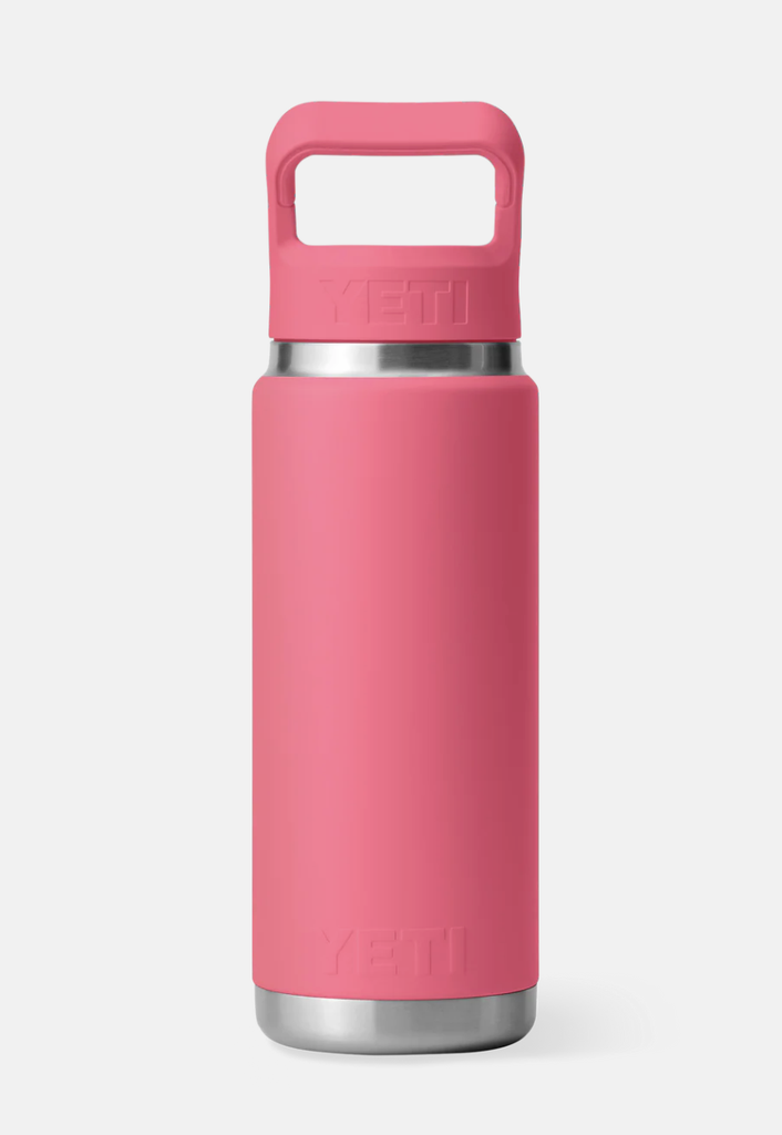 Botella con Tapa de Pajita Yeti Rambler 26 oz (769 ml) - Tropical Pink