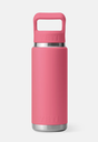 Botella con Tapa de Pajita Yeti Rambler 26 oz (769 ml) - Tropical Pink
