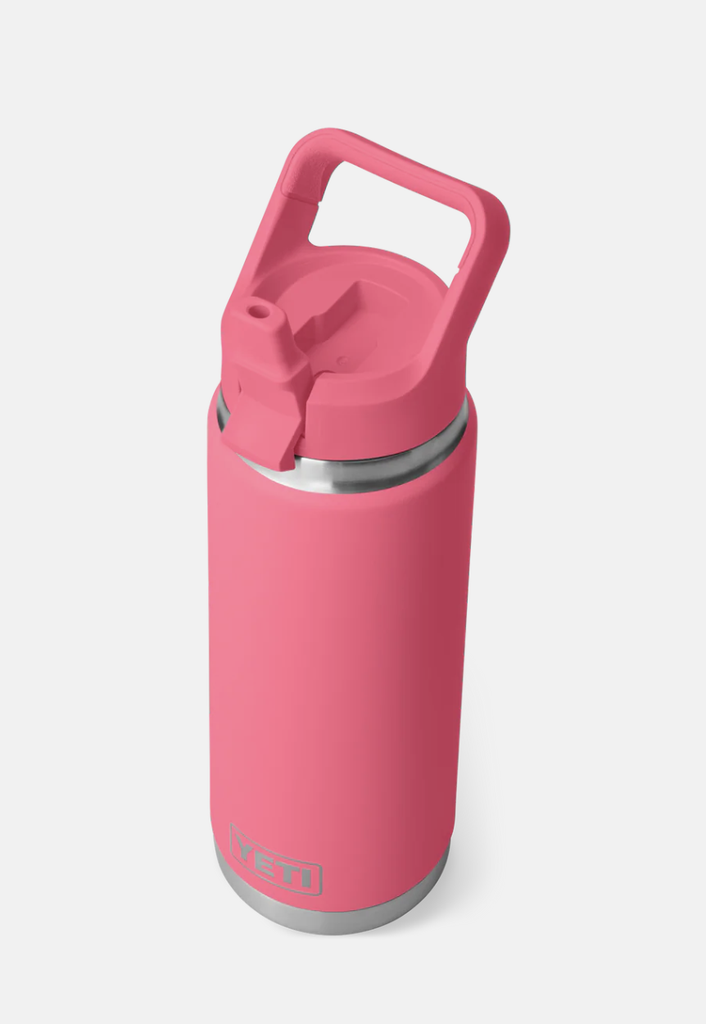 Botella con Tapa de Pajita Yeti Rambler 26 oz (769 ml) - Tropical Pink