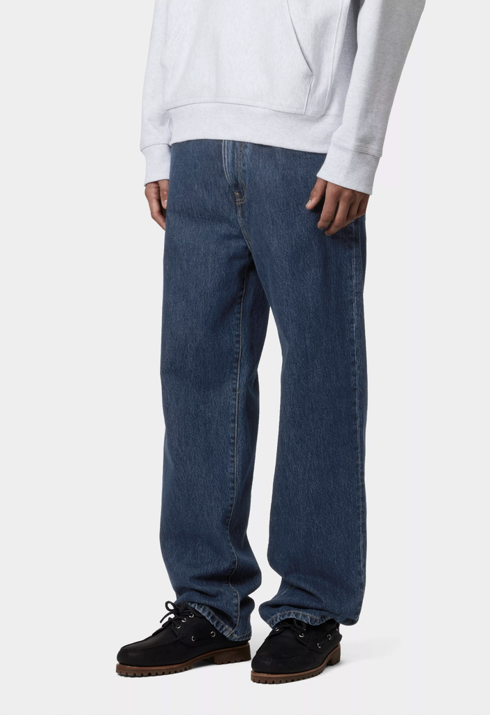 Pantalón Vaquero Carhartt WIP Aaron - Blue (Stone Washed)