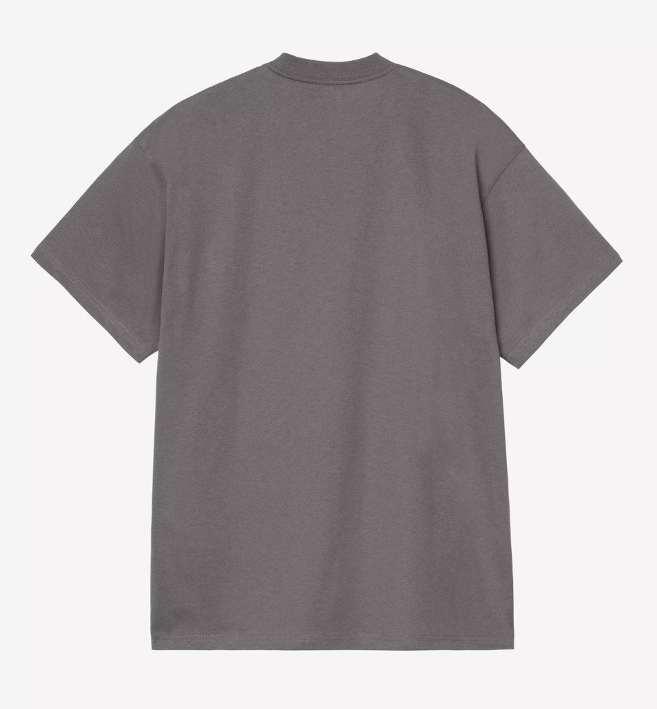 Camiseta Carhartt WIP Wiptopia Script - Porphyry/Wax