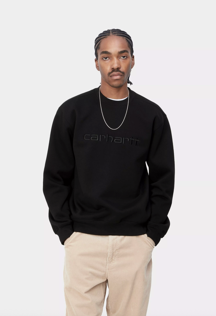 Sudadera Carhartt WIP Sweat - Black/Black