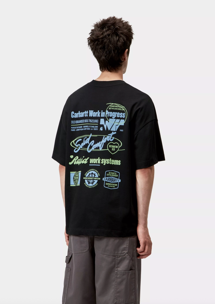 Camiseta Carhartt WIP Networks - Black