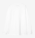 Camiseta Carhartt WIP L/S Chase - White