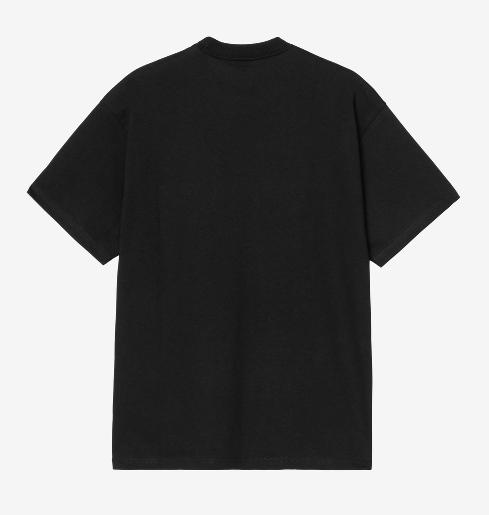 Camiseta Carhartt WIP Wiptopia Script - Black/Wax