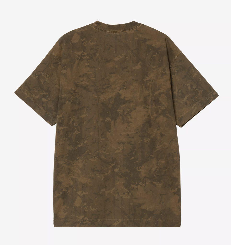 Camiseta Carhartt WIP Camo Combi - Camo Combi/Green/Hamilton Brown (Garment dyed)