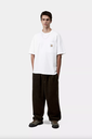 Camiseta Carhartt WIP Work Pocket - White
