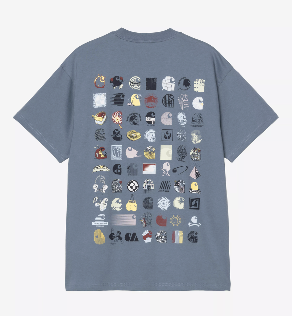Camiseta Carhartt WIP C Logo Archive - Angelite