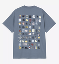 Camiseta Carhartt WIP C Logo Archive - Angelite