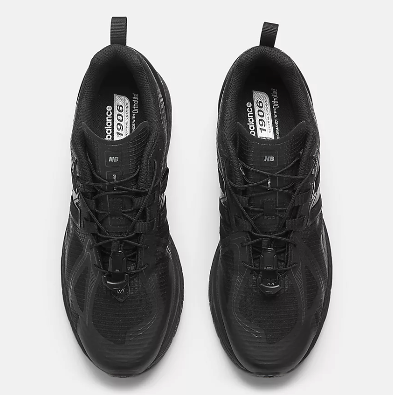 Zapatillas New Balance 1906RNB - Black con Dark Silver Metallic y Black Cement
