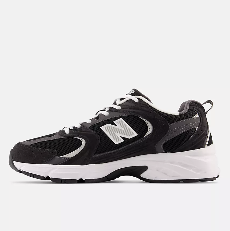Zapatillas New Balance 530CC - Black con Magnet y Silver Metallic