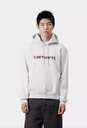 Sudadera Con Capucha Carhartt Wip Sweat - Lokers/Salt - Ash Heather/Rondo