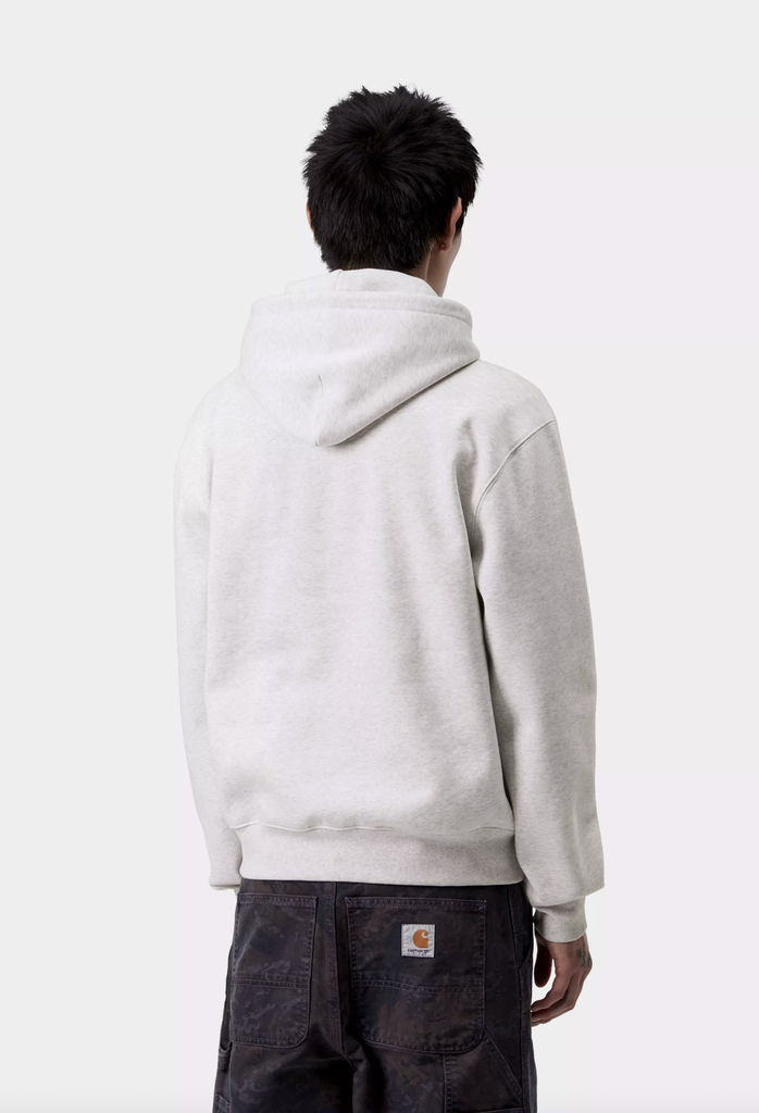 Sudadera Con Capucha Carhartt Wip Sweat - Lokers/Salt - Ash Heather/Rondo