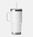 Taza con Pajita Yeti Rambler 25 oz (739 ml) - White