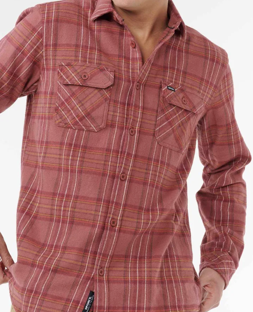 Camisa de Franela Rip Curl Griffin - Apple Butter