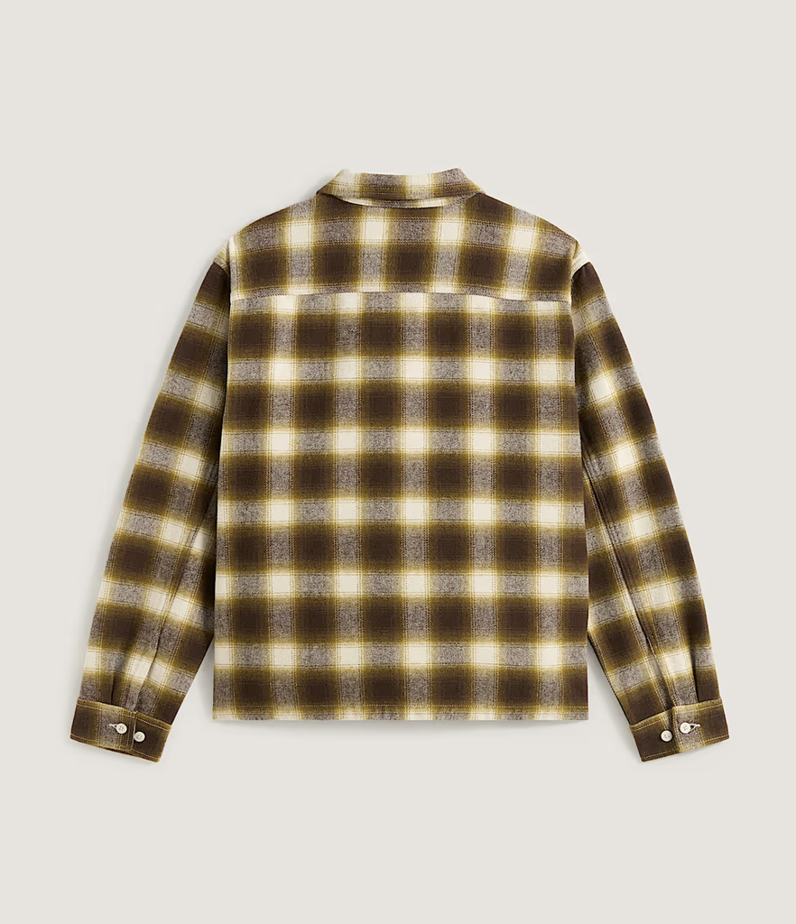 Chaqueta Vans Crestmont Plaid Shacket - Oatmeal