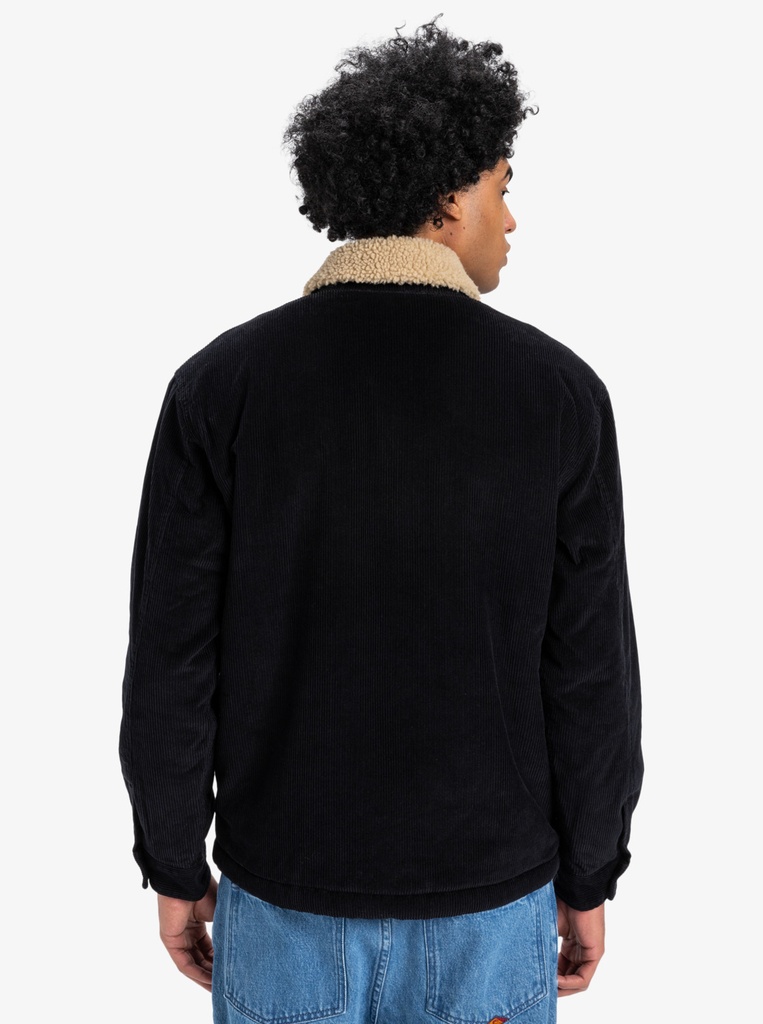 Chaqueta de Pana Quiksilver Dna Sherpa Harrington - Black