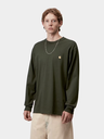 Camiseta Carhartt WIP L/S Chase - Olive/Gold