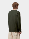 Camiseta Carhartt WIP L/S Chase - Olive/Gold