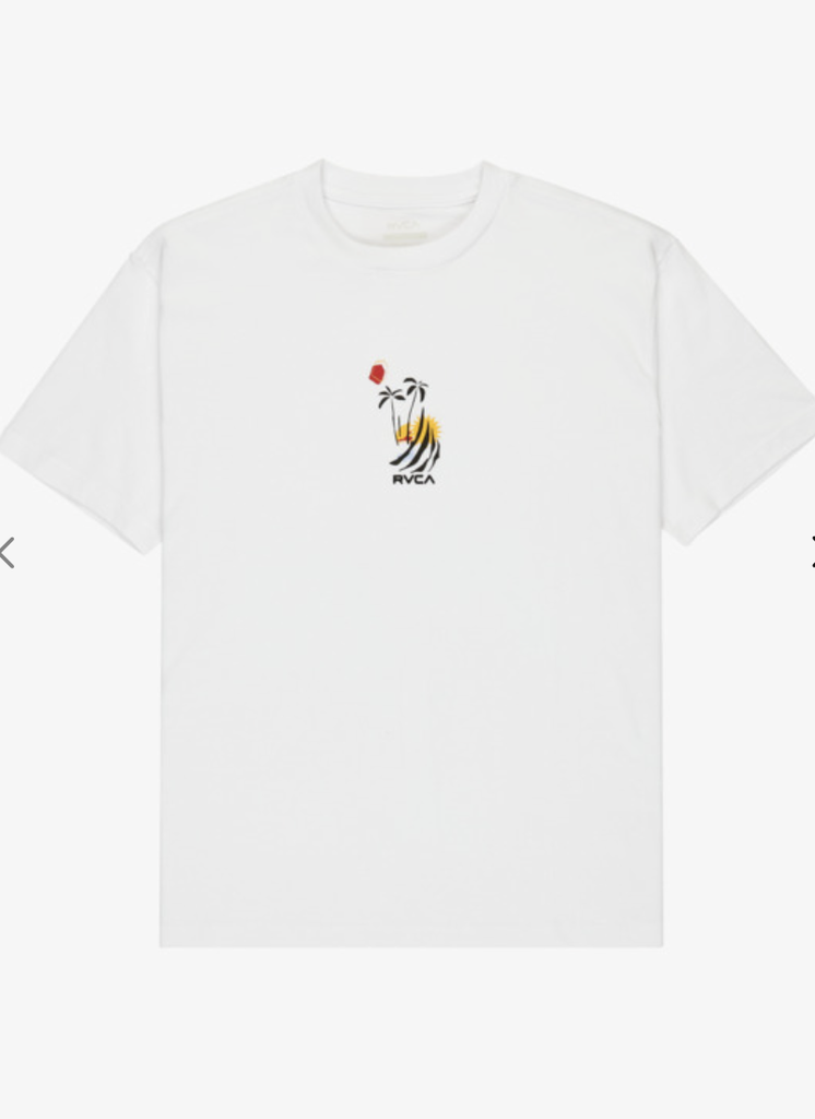 Camiseta Rvca Cutship - White